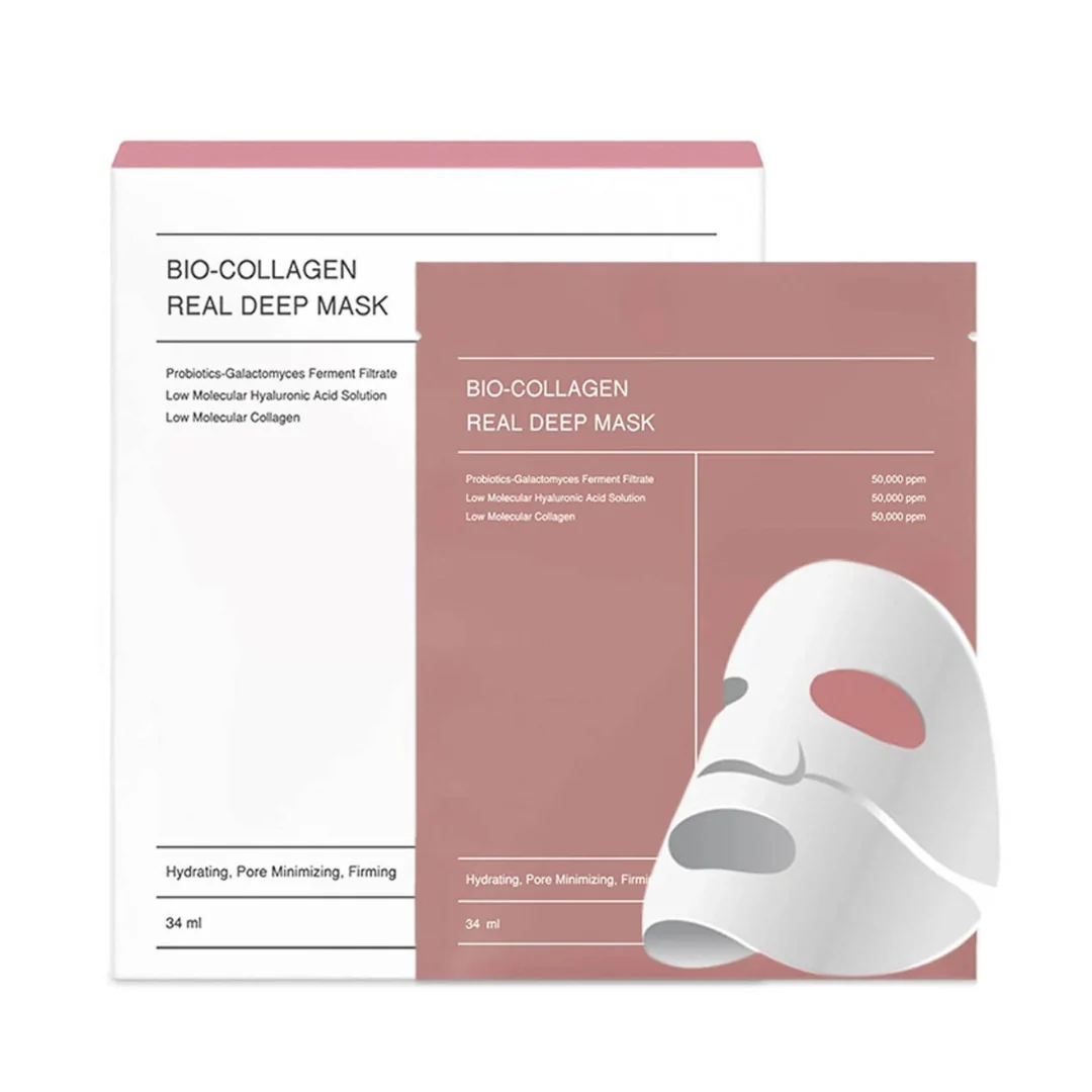 [EN][4ea] Bio-Collagen Real Deep Mask 4ea